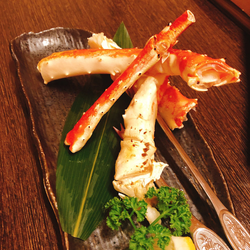 焼き蟹(めいじ家大舟)