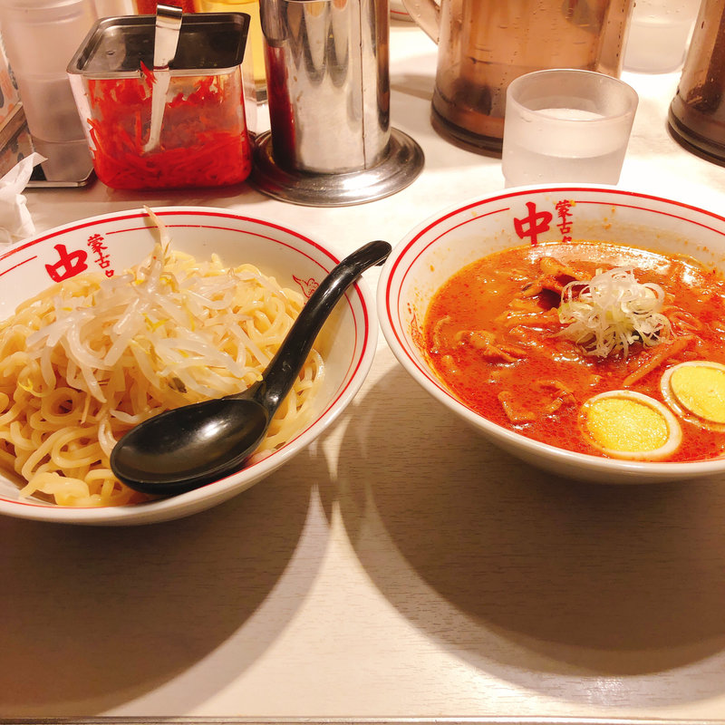 冷し五目味噌タンメン(蒙古タンメン中本 新宿店 （もうこたんめんなかもと）)