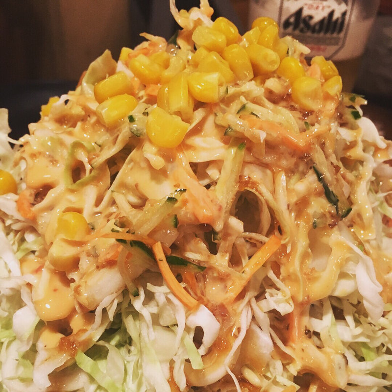 ざんまいサラダ(焼肉ざんまい 茅ヶ崎店)