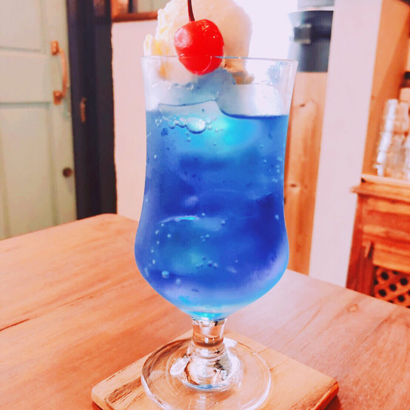 クリームソーダ(リトル ビレッジ カフェ Little Village Cafe)の口コミ