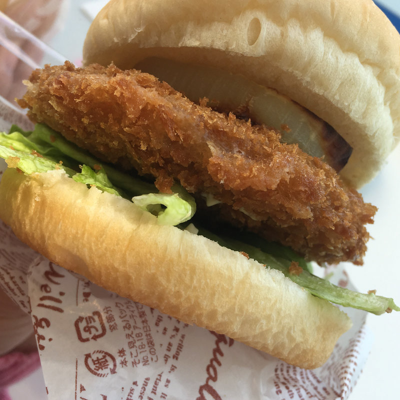玉ねぎカツバーガー(チソラ(淡路島SA 下り))