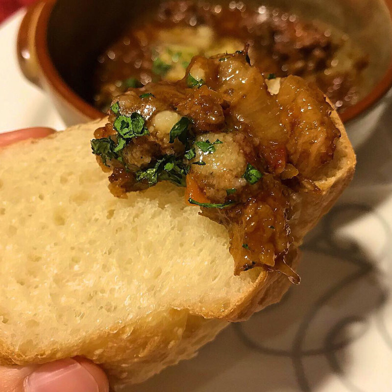 佐賀牛すじ煮込み バケット添え(ロゼッタ 下松 )