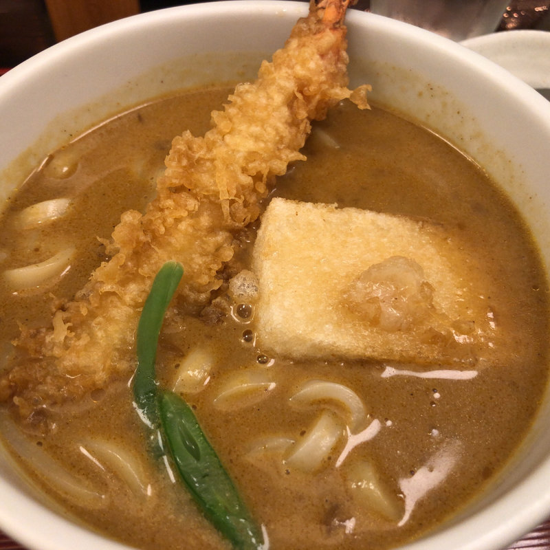 えびもちカレーうどん(古奈屋 アトレ上野店 （こなや）)