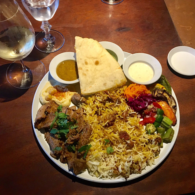 シャワルマ・プレート(ラム肉のケバブ)(フィルクトゥミエール)