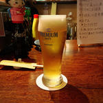 プレモル生ビール(メシ酒場 鈴木ちゃん)
