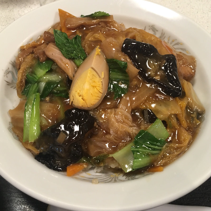 中華丼(台湾客家料理新竹(タイワンハッカリョウリシンチク))