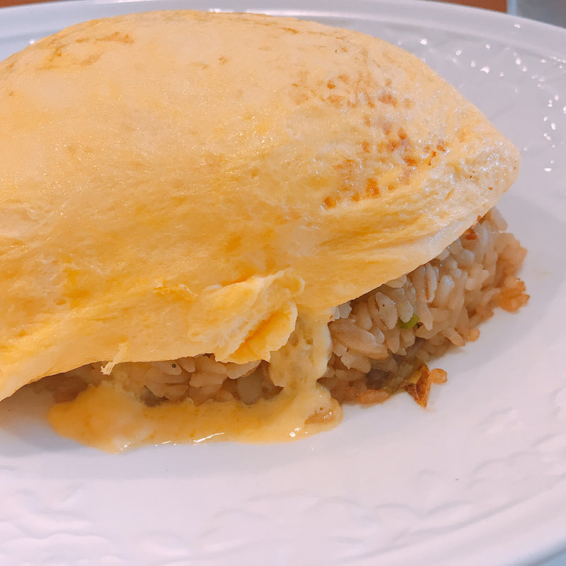 焼き肉オムライス(五穀)