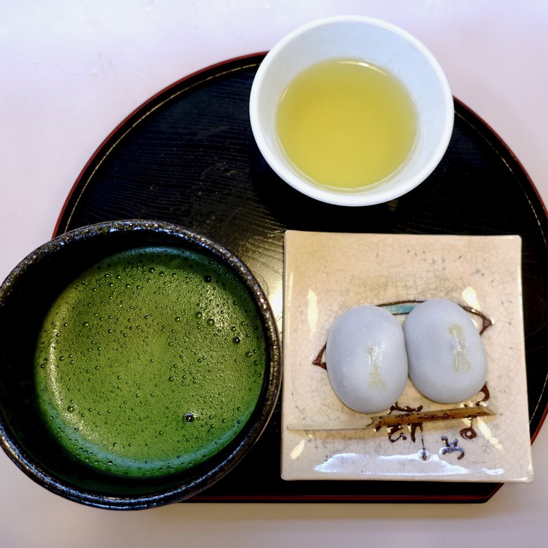 きよめ抹茶セット(きよめ餅総本家)