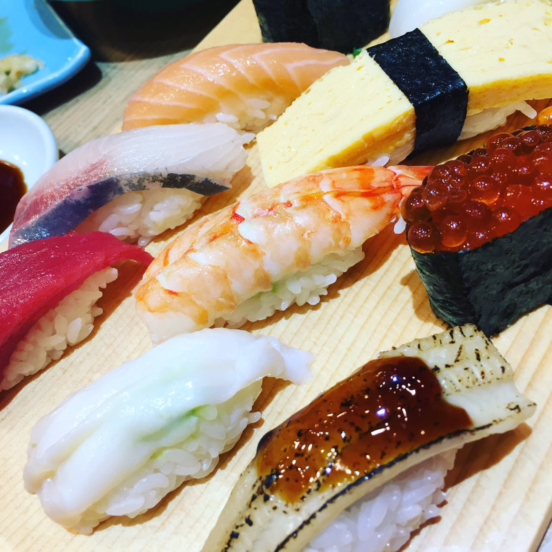 上握り寿司(江戸前　びっくり寿司 つくし野店)