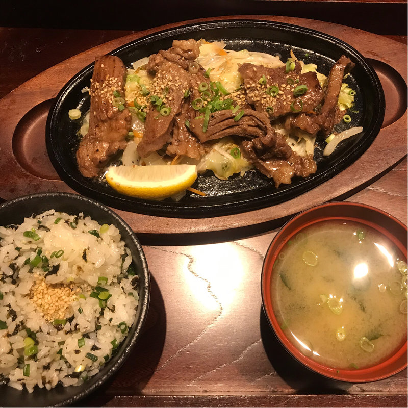 牛タン定食ランチ(清香園 時津 久留里店)