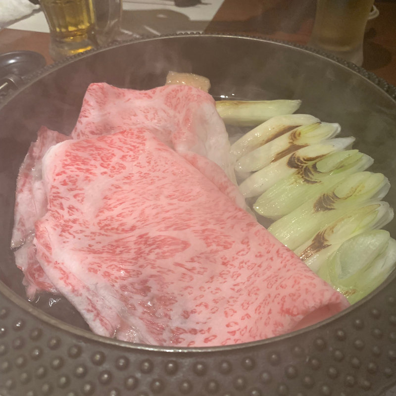 【贅沢の頂き・すき焼き】伊吹コース(飛騨牛一頭家 馬喰一代 銀座)