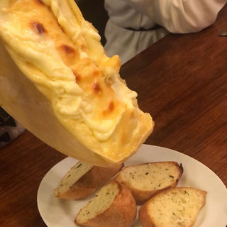 ラクレットチーズ(イタリアン酒場 TAKEYA)