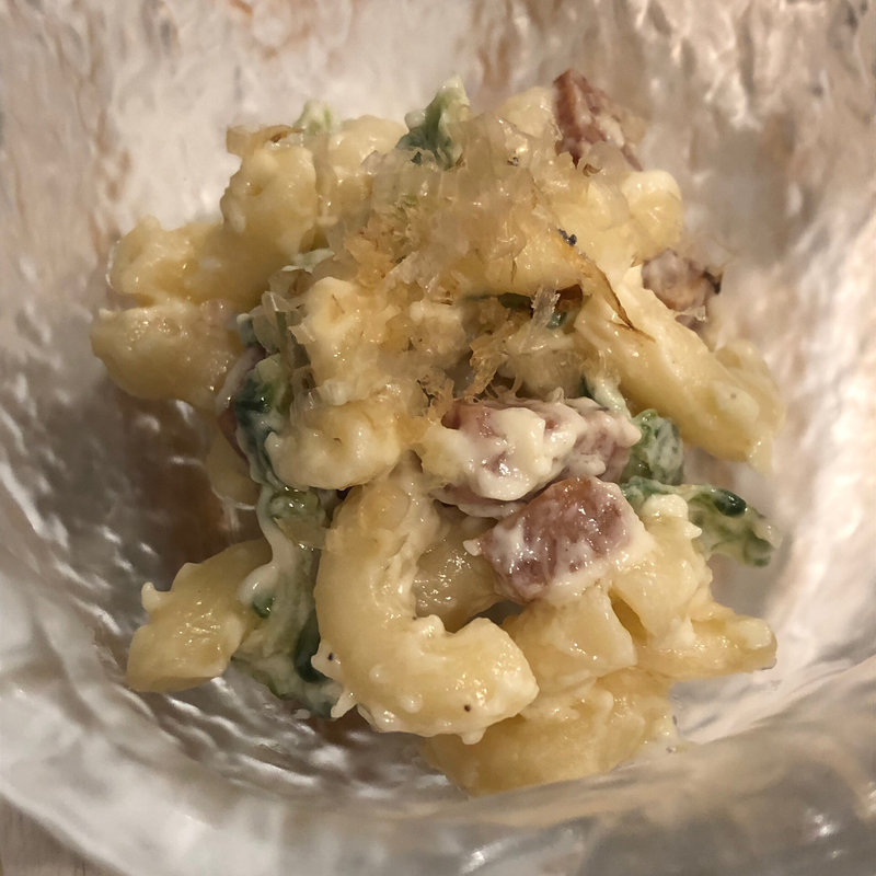 ゴーヤチャンプルマカロニ(日本橋バル  萬亮)