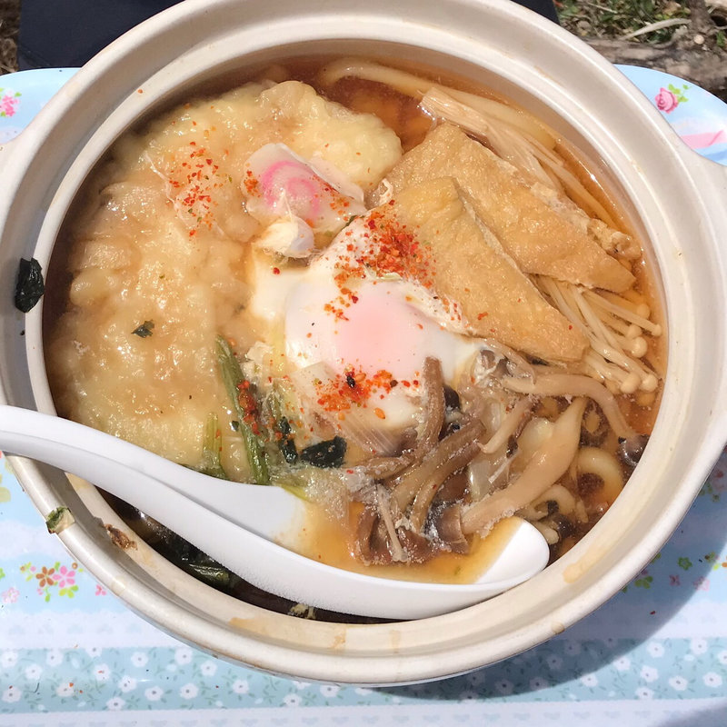 鍋焼きうどん(鍋割山荘)