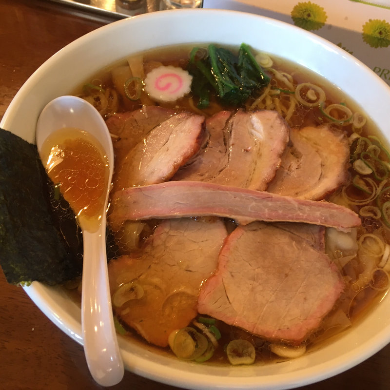 焼豚麺大盛り(手打中華 特札堂 （とくふだどう）)