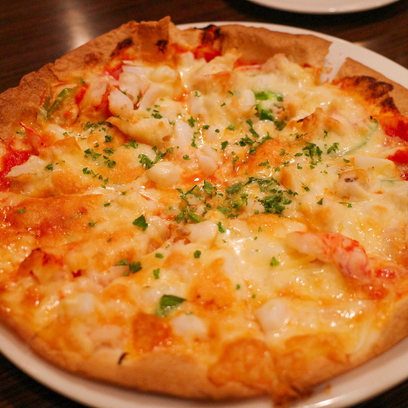 シーフードピザ(サングリア)