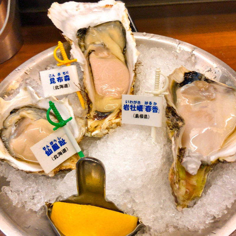 生ガキ(Oyster Bar ジャックポット丸の内)