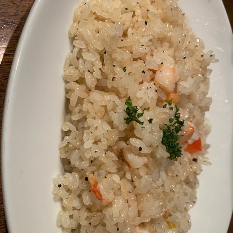 エビピラフ(街の肉バル Buff 南森町店)
