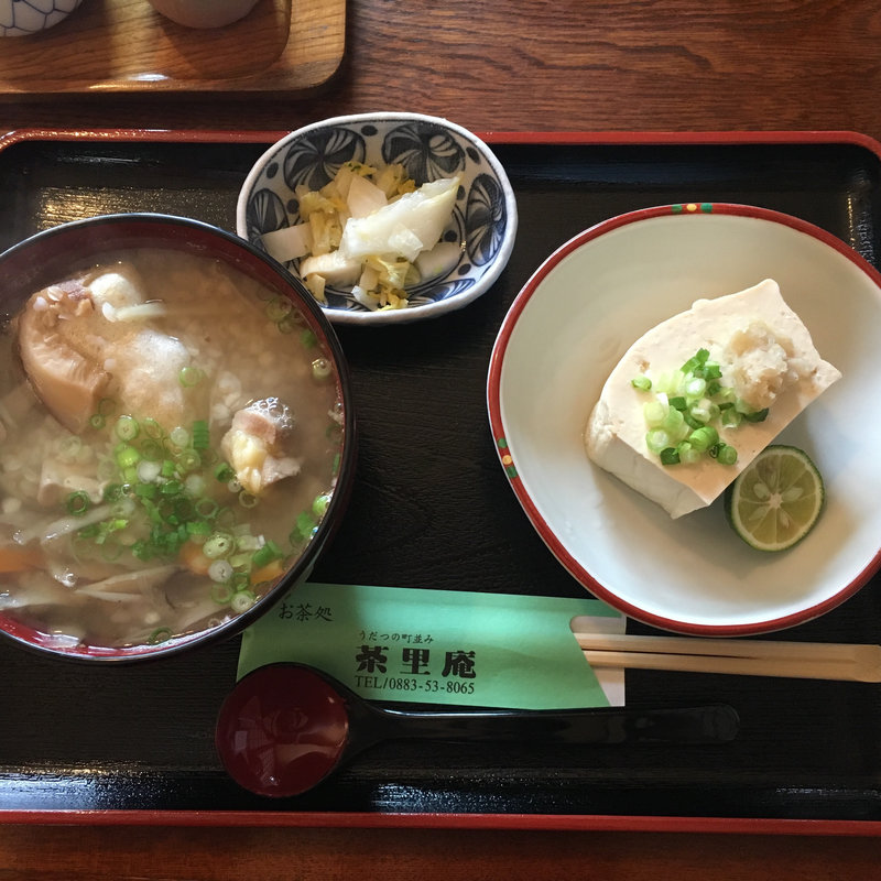 郷土料理そば茶雑炊セット(茶里庵 （さりあん）)