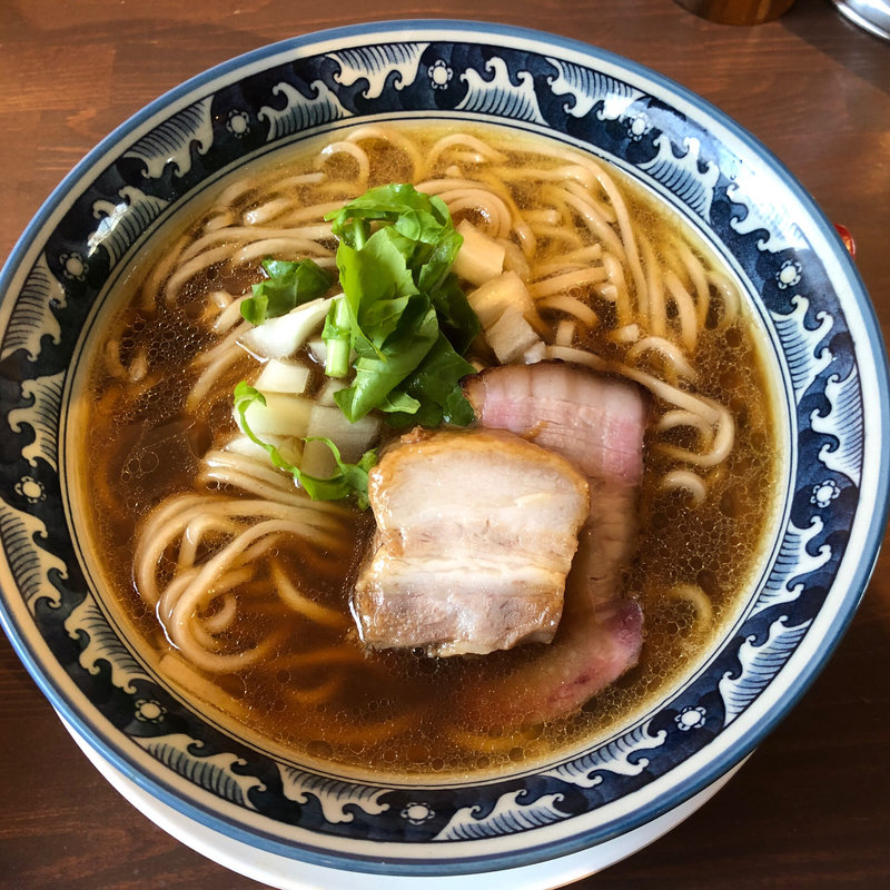 京地どりの中華そば(晴耕雨読)
