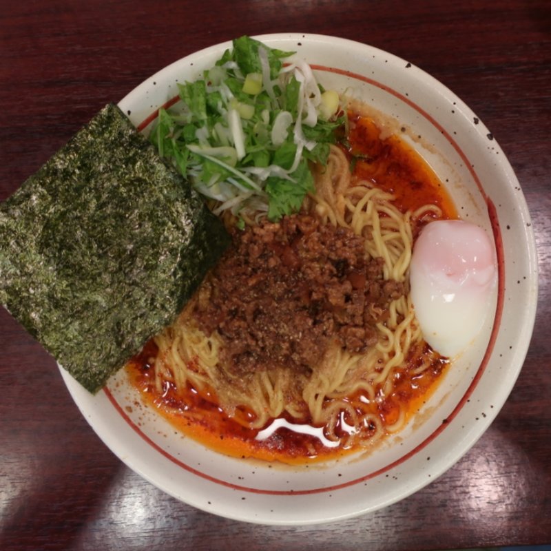 汁なし胡麻らーめん(阿修羅)