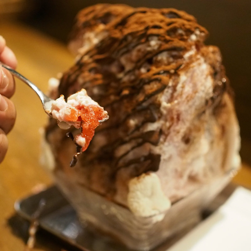 カカオラズベリーミルク＋チョコ(松下キッチン)