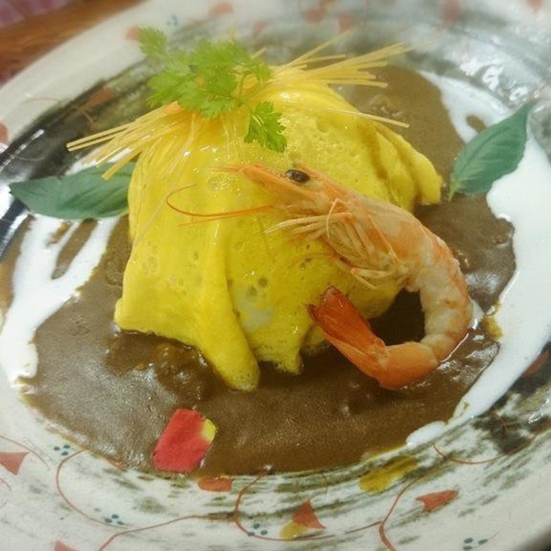 平敦盛オムライス(ひらまつ食堂)