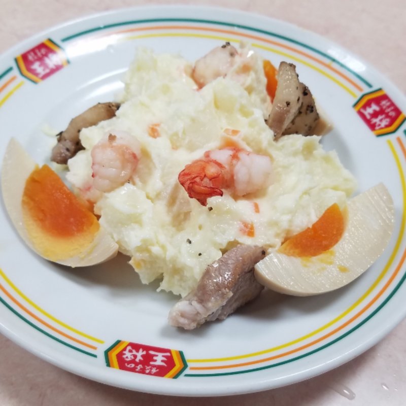 海老ポテトサラダ(餃子の王将 水道橋店)