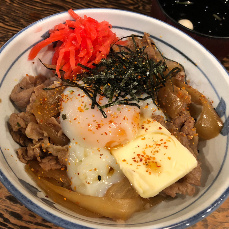 牛力丼 白(東京牛丼 牛のチカラ)