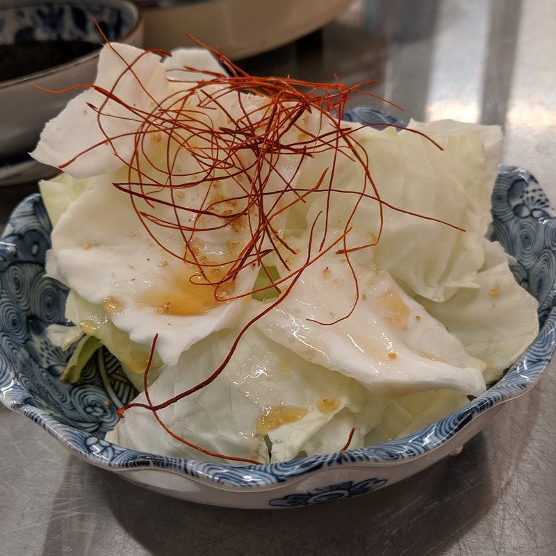 旨だれキャベツ(焼肉ホルモン 笠島)