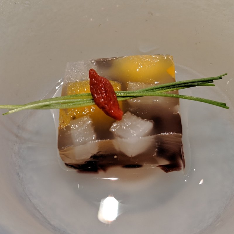 柿なますゼリー寄せ(九つ井 本店)