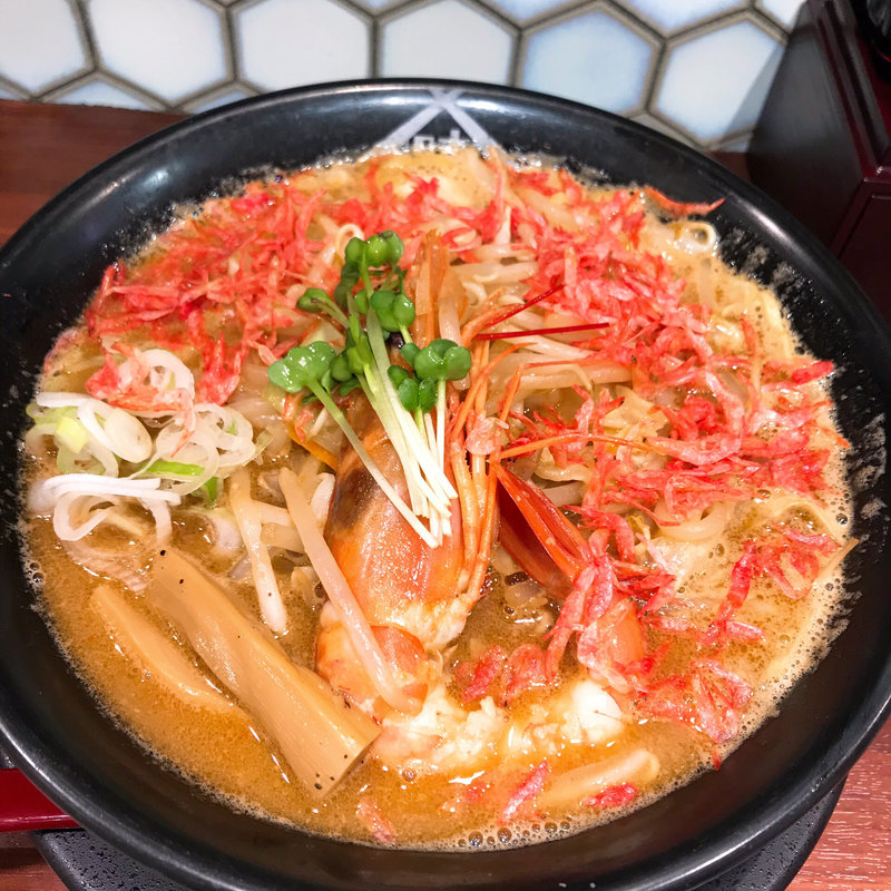 えび味噌ラーメン(蔵味噌ラーメン 晴っぴ)