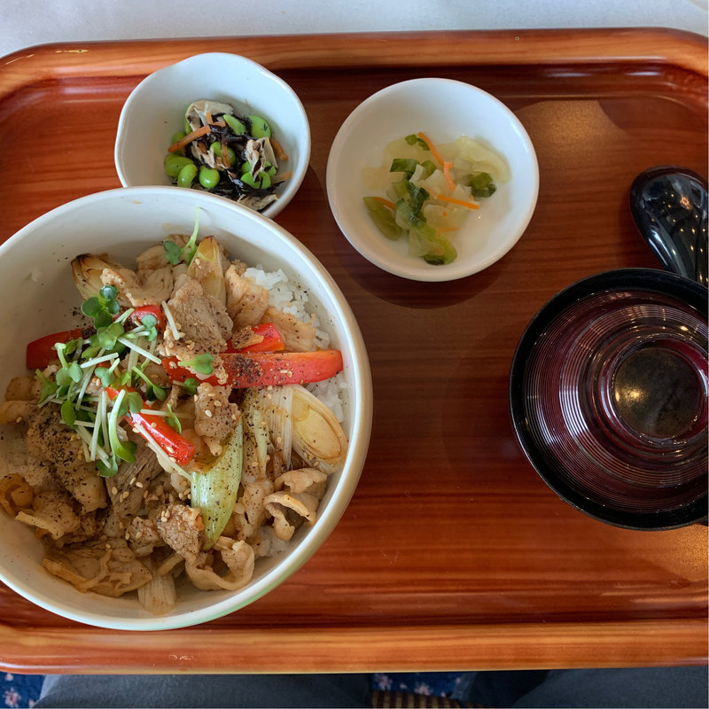 牛肉と長ネギの激旨丼(仙台クラシックゴルフ倶楽部)