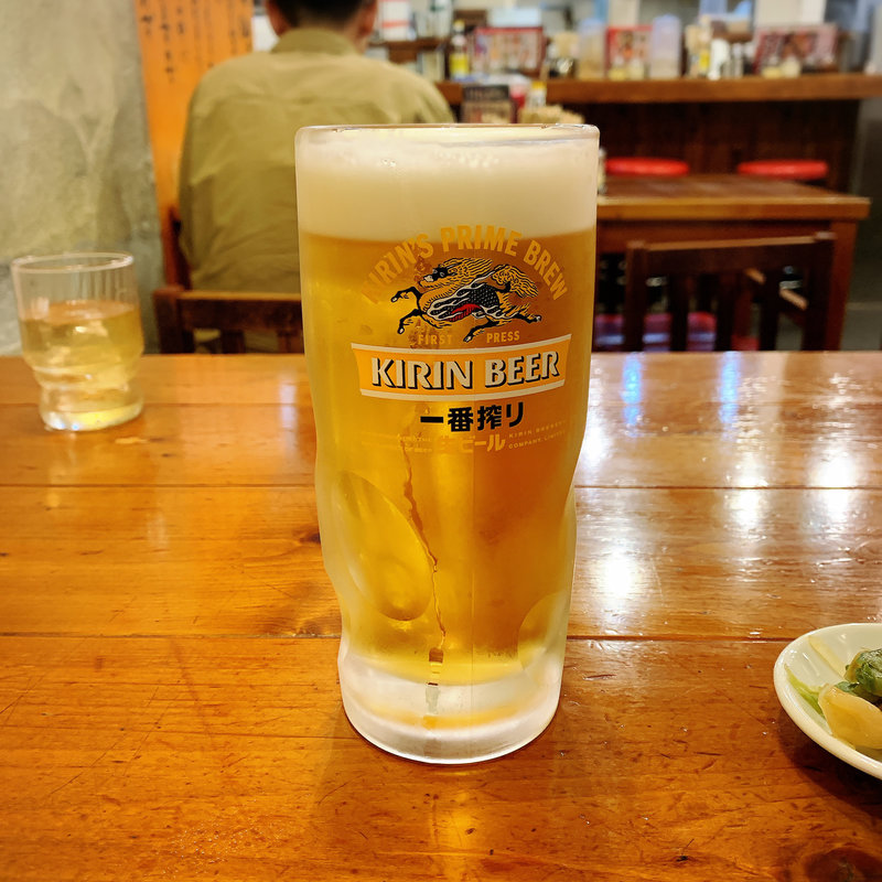 生ビール(広州市場 中目黒店)