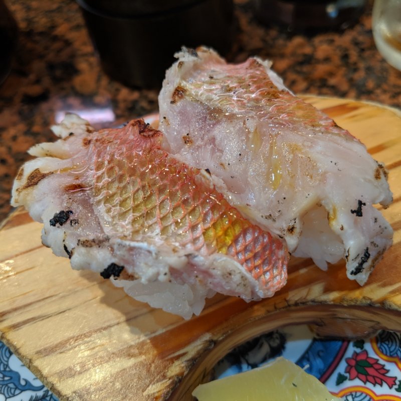 炙り連子鯛(すし弁慶 道笑町店 )