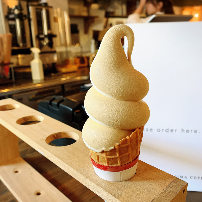 宮島珈琲ソフトクリーム(ミヤジマコーヒー （MIYAJIMA COFFEE）)