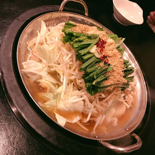 もつ鍋(牛ハツ)