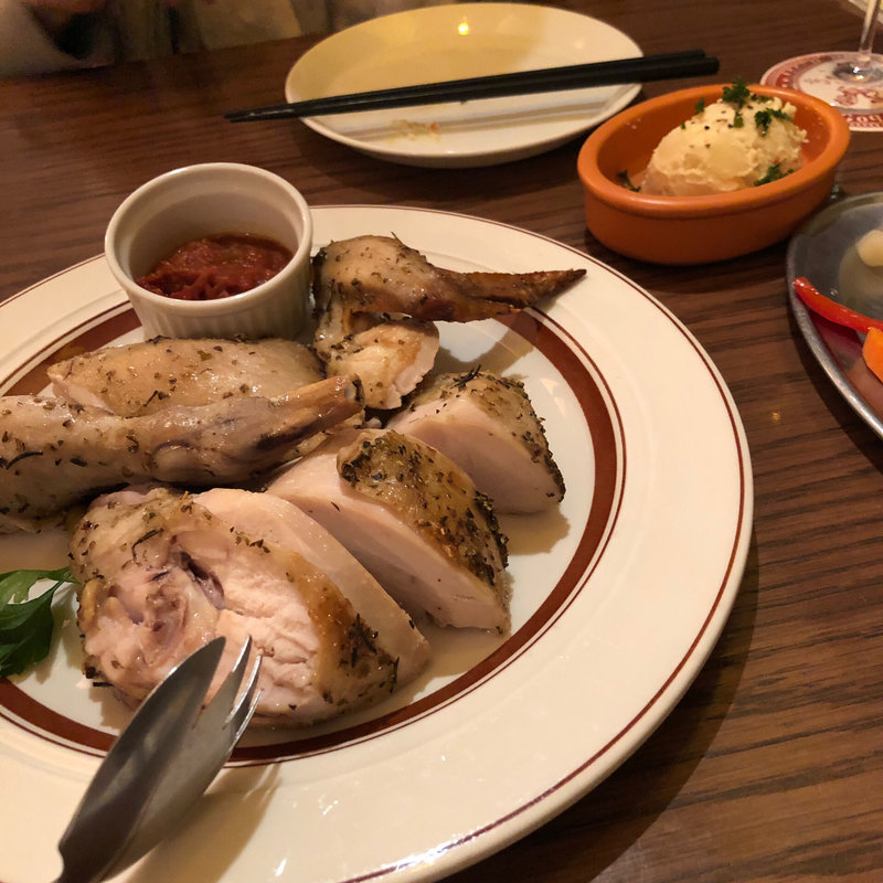 ロティサリーチキン（1/2サイズ）(ルコックロティ （Le Coq Roti）)