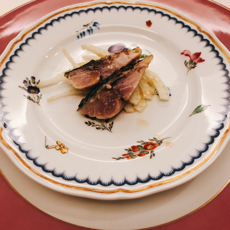 鯖と根セロリ(ペレグリーノ)