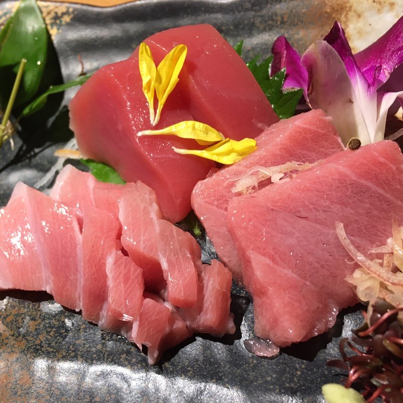 マグロ食べ比べセット(三喰撰酒 三重人 名駅店)