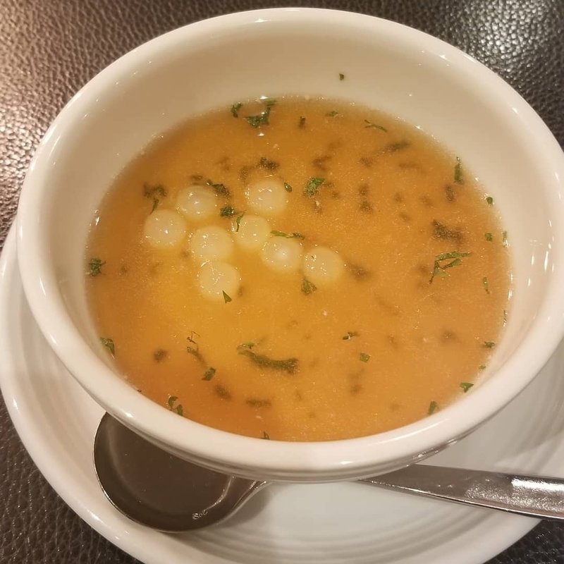 コンソメロワイヤルスープ

タピオカ入り

★ディナーセット(上野洋食遠山)