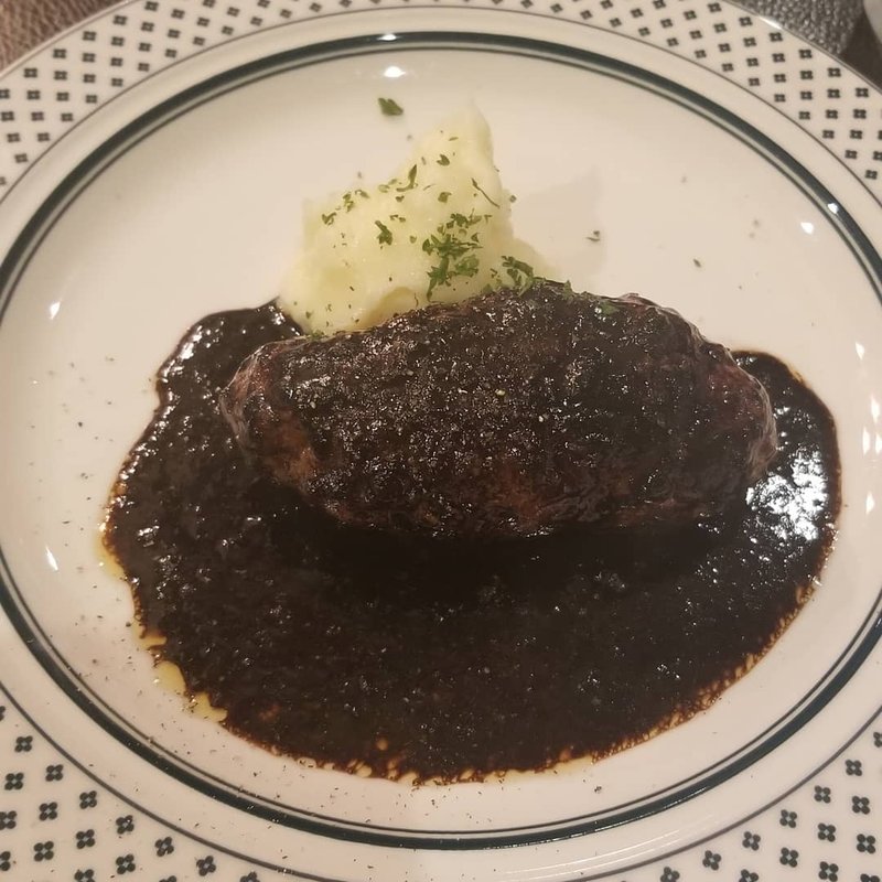 特製ハンバーグ★ディナーセット(上野洋食遠山)