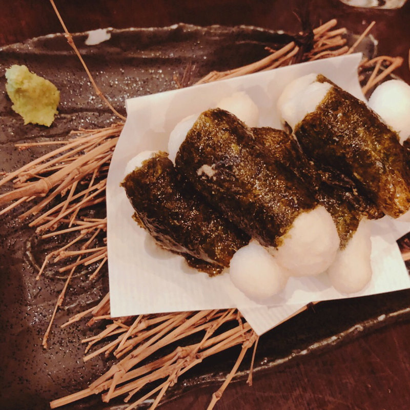 山芋の磯辺揚げ(オーシャンダイニング KURO FUNE)