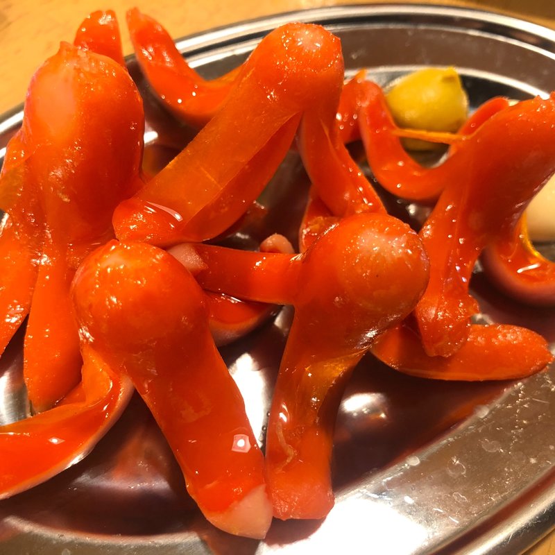 タコさんウインナー(鳥一伝承　焼鳥酒場ヤスモリ商店)