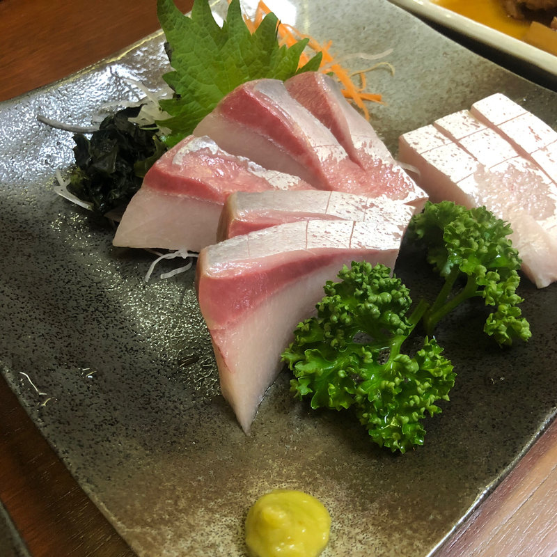 ぶり刺身(京うどん 纏)