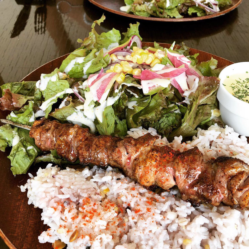 ラムのグリルランチプレート(New Zea Platform （ニュージープラットフォーム）)