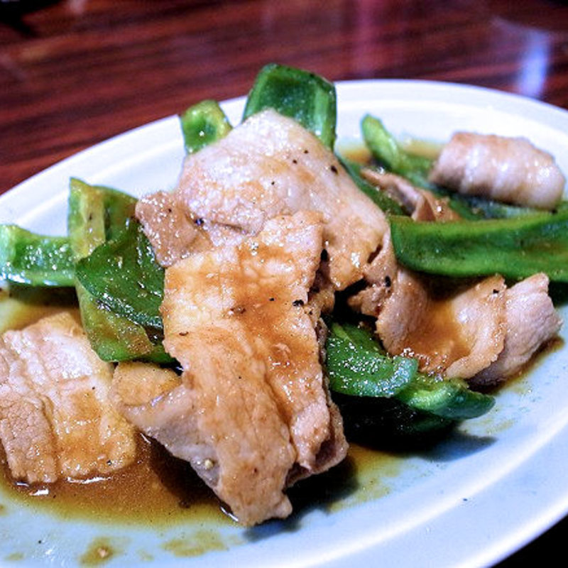 肉入 ピーマンイタメ(丸千葉)