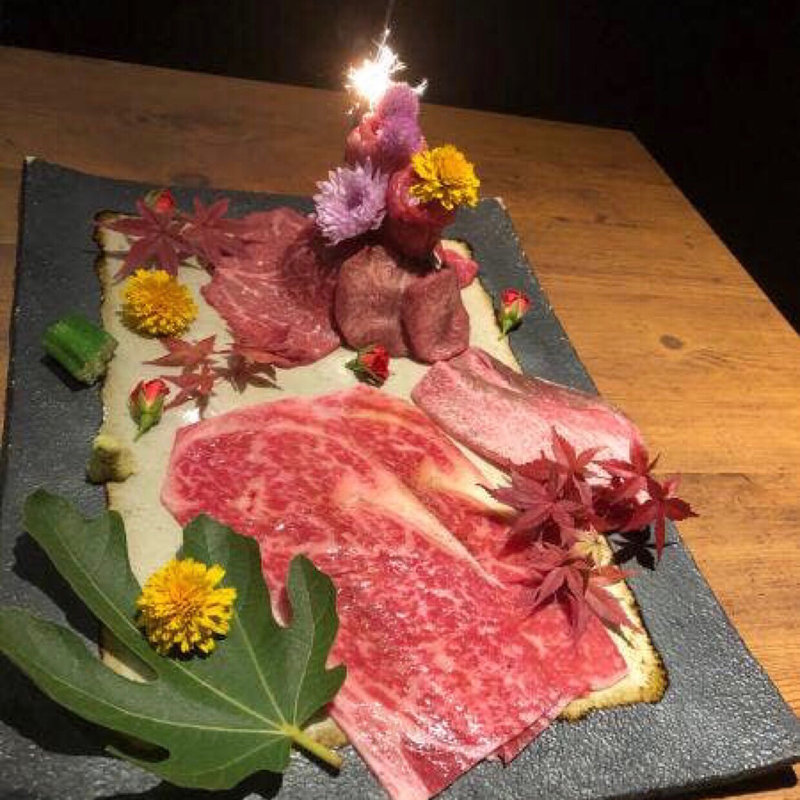 肉ケーキ(焼肉 うしみつ 恵比寿本店)