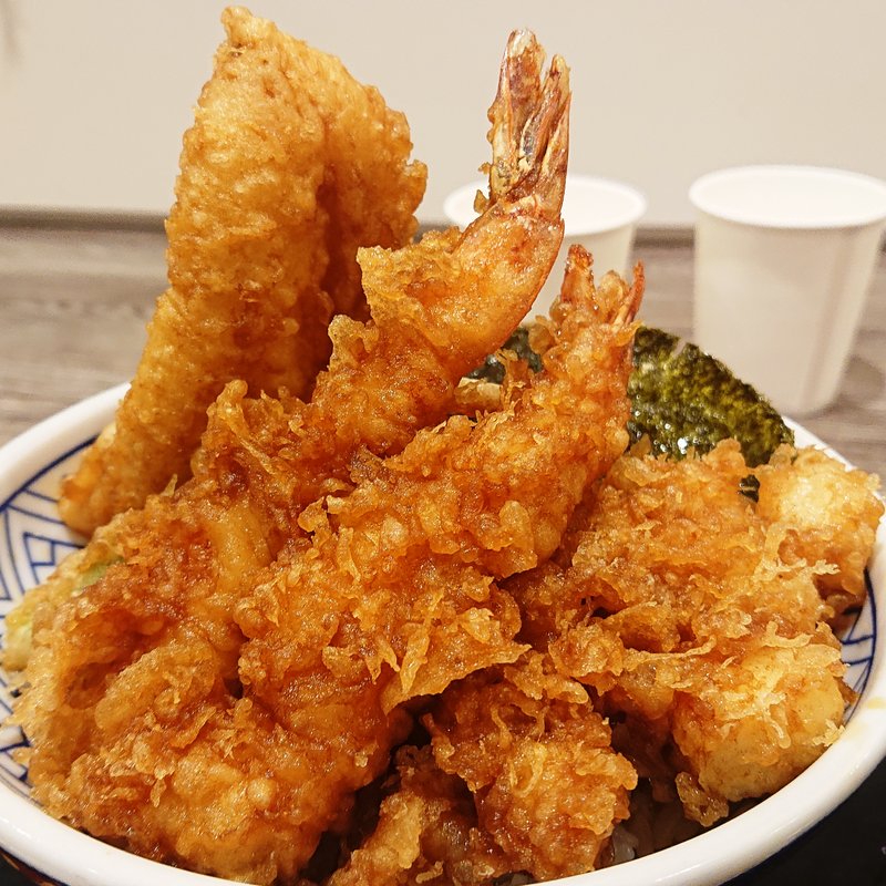 上天丼(日本橋 天丼 金子半之助 ラゾーナ川崎店)