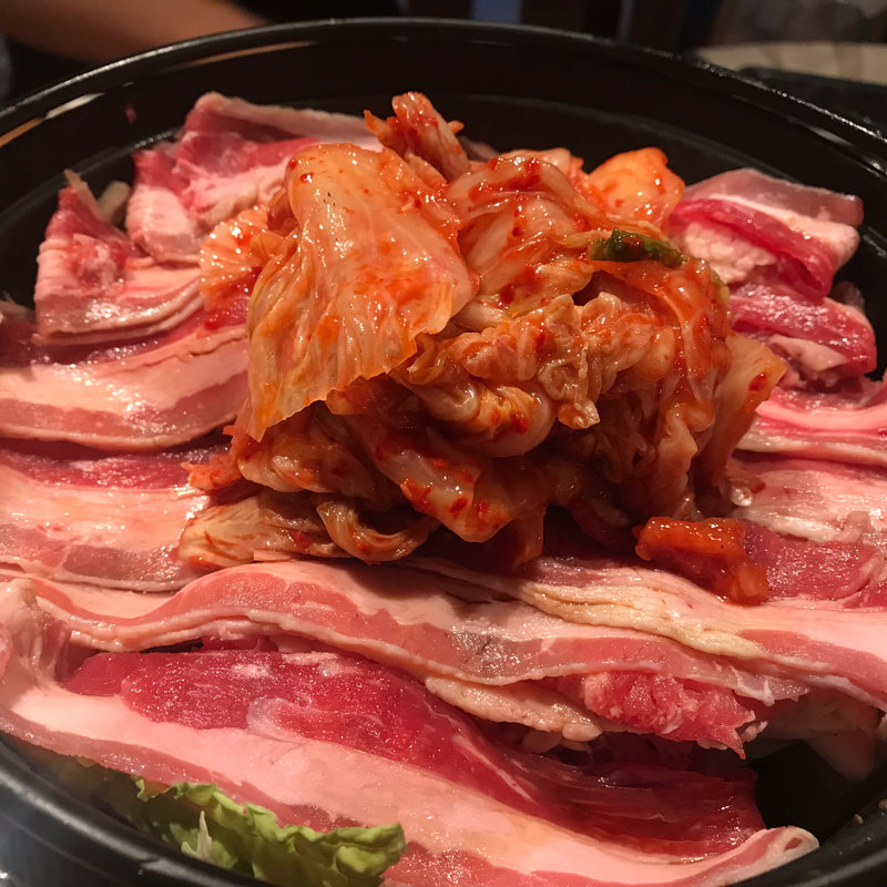 キムチすき焼き(鶴亀樓（つるかめろう）)